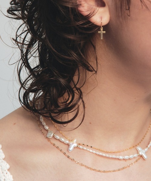 「les bonbon」 ピアス（両耳用） FREE イエローゴールド レディース_画像2