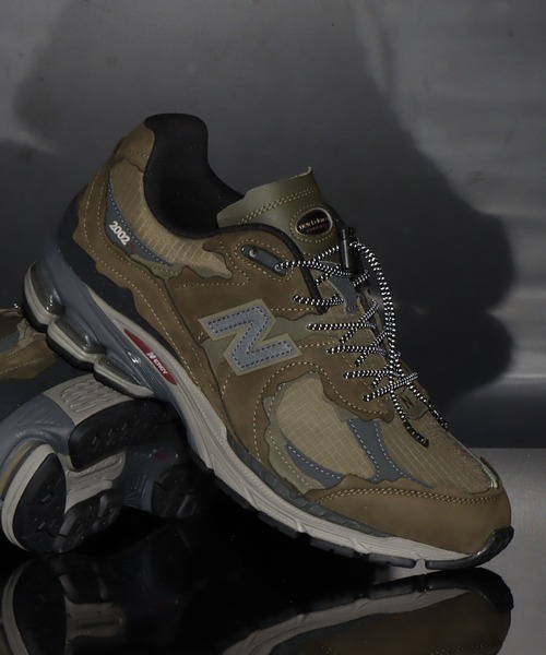 「New Balance」 ローカットスニーカー 28cm グリーン メンズ_画像2
