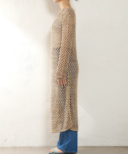 「SHENERY」 ニットワンピース FREE ベージュ レディース_画像7