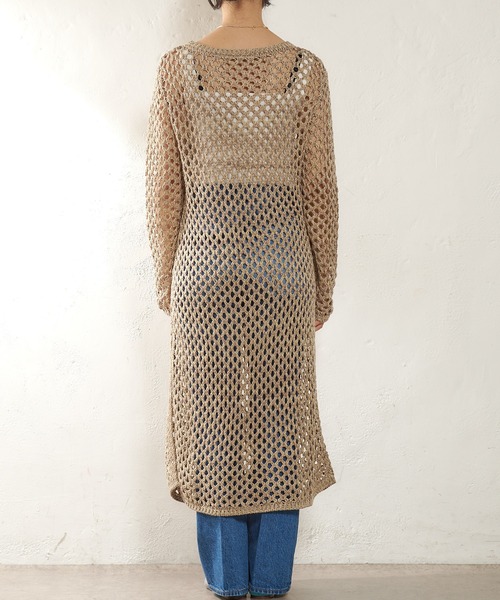 「SHENERY」 ニットワンピース FREE ベージュ レディース_画像8