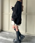 「junoah」 長袖ニット MEDIUM ア...の詳細画像5