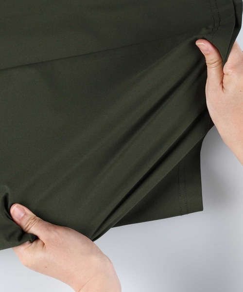 「CAMP7」 7分袖ワンピース L ブラック レディース_画像3