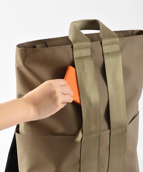 「TRAVEL SHOP MILESTO」 リュック フリ- ブラック レディース_画像2