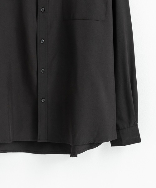 「Rocky Monroe」 長袖シャツ L ダークパープル メンズ_画像4