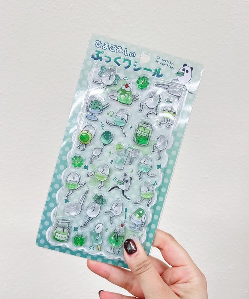 【新品未使用】たまごあし10点セット！シール！ AS KNOW AS（アズノゥアズ） ステッカー たまごあしぷっくりシール