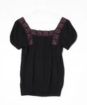 「JILL STUART」 半袖ニット M ブ...の詳細画像1