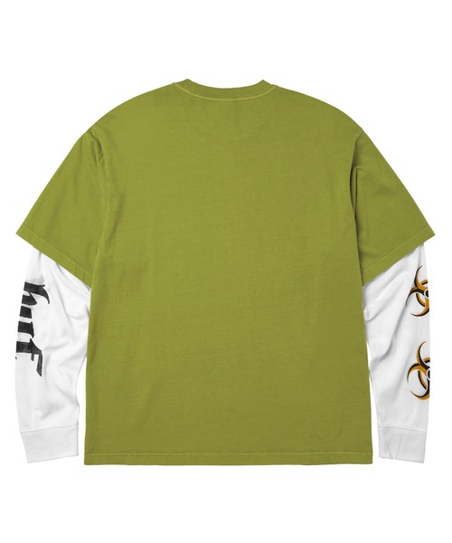 HUF（ハフ） tシャツ LEON LS DOUBLE LAYER TOP メンズ レディース