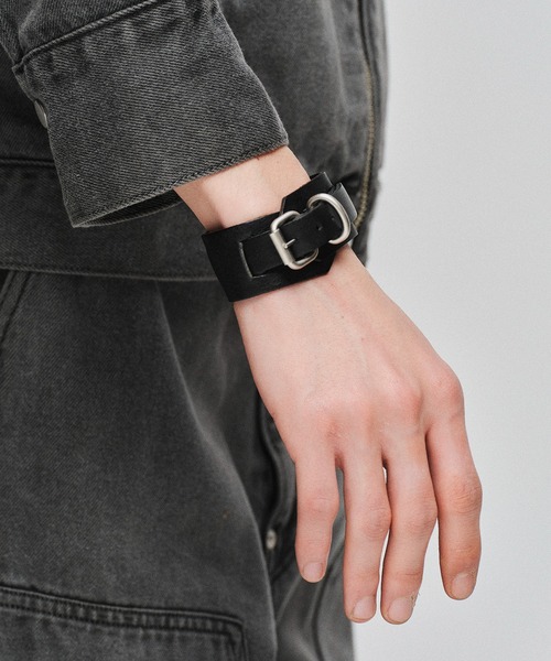 ＜JieDa＞ THIN BRACELET/ブレスレット JieDa（ジエダ） ブレスレット NL × JIEDA THIN LEATHER BRACELET
