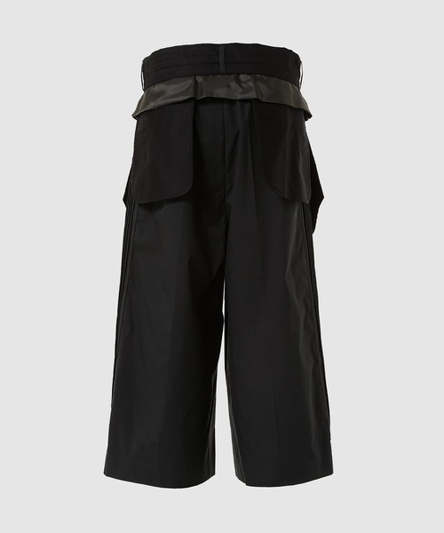ワイドパンツ パンツ PLEATED PANEL PANTS メンズの画像