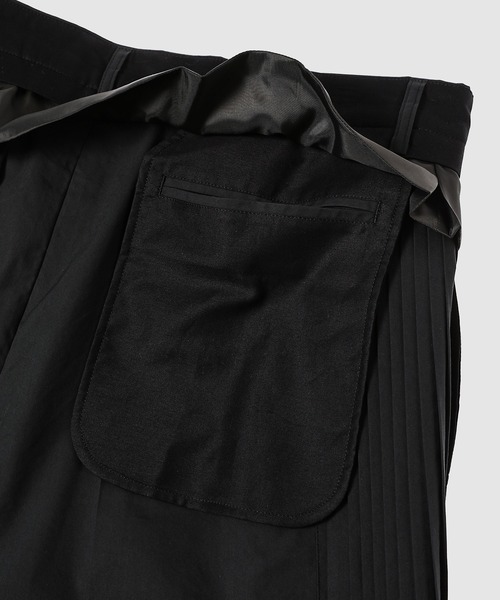 ワイドパンツ パンツ PLEATED PANEL PANTS メンズの画像
