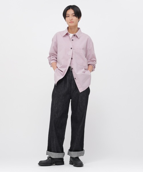 MHL.（エムエイチエル） ブラウス シャツ ORGANIC COTTON SHIRTING