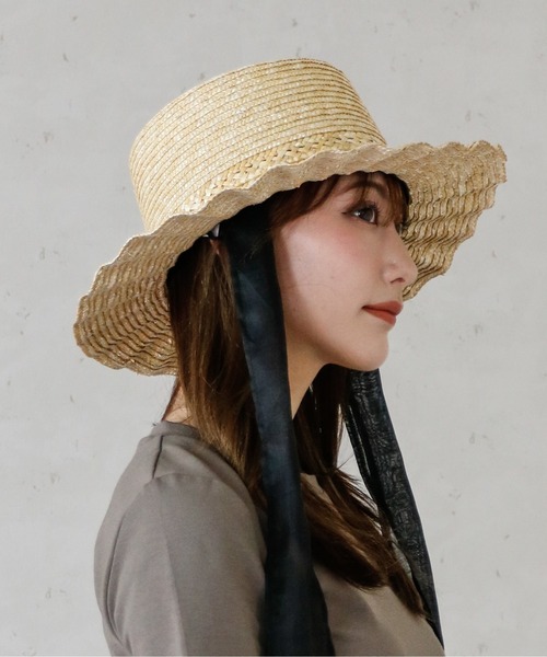 「Per sist ence」 帽子 FREE オリーブ レディース_画像9