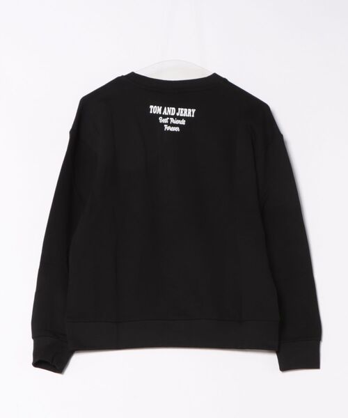 「Honeys」 スウェットカットソー L ボルドー レディース_画像2
