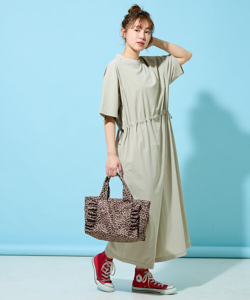 ワンピース 限定展開 KELTY × FREAK'S STORE/ケルティ 別注 4wayストレッチ ウエストドローコード ワンピース（吸水速乾）の画像