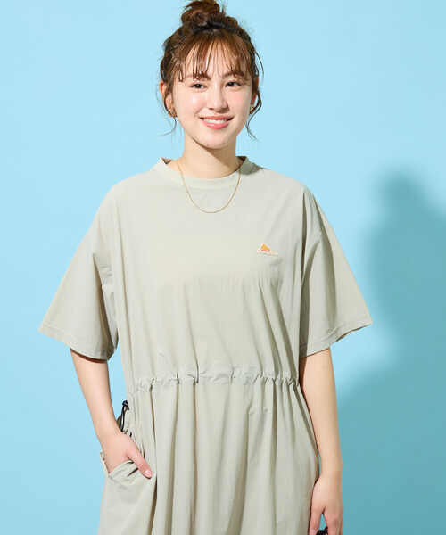ワンピース 限定展開 KELTY × FREAK'S STORE/ケルティ 別注 4wayストレッチ ウエストドローコード ワンピース（吸水速乾）の画像