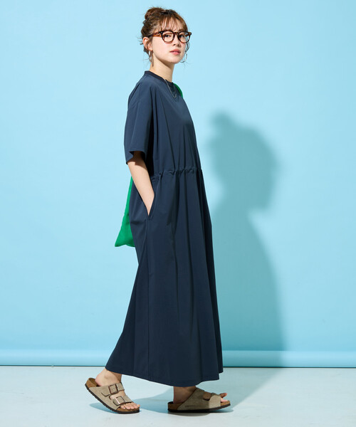 ワンピース 限定展開 KELTY × FREAK'S STORE/ケルティ 別注 4wayストレッチ ウエストドローコード ワンピース（吸水速乾）の画像