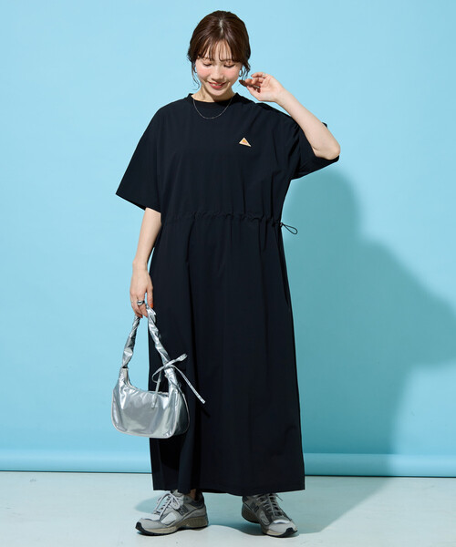 ワンピース 限定展開 KELTY × FREAK'S STORE/ケルティ 別注 4wayストレッチ ウエストドローコード ワンピース（吸水速乾）の画像