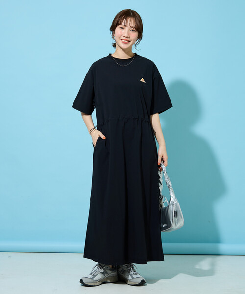 ワンピース 限定展開 KELTY × FREAK'S STORE/ケルティ 別注 4wayストレッチ ウエストドローコード ワンピース（吸水速乾）の画像