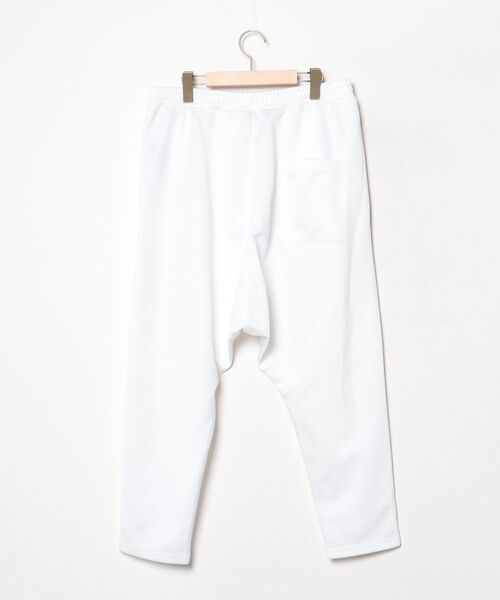 「ZUCCa」 サルエルパンツ「le coq sportifコラボ」 M ホワイト メンズ_画像2