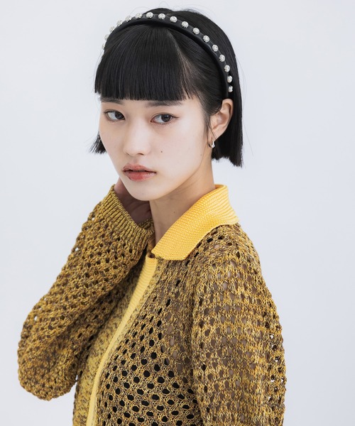 TOGA（トーガ） カチューシャ FREE ブラック レディース : ZOZOTOWN