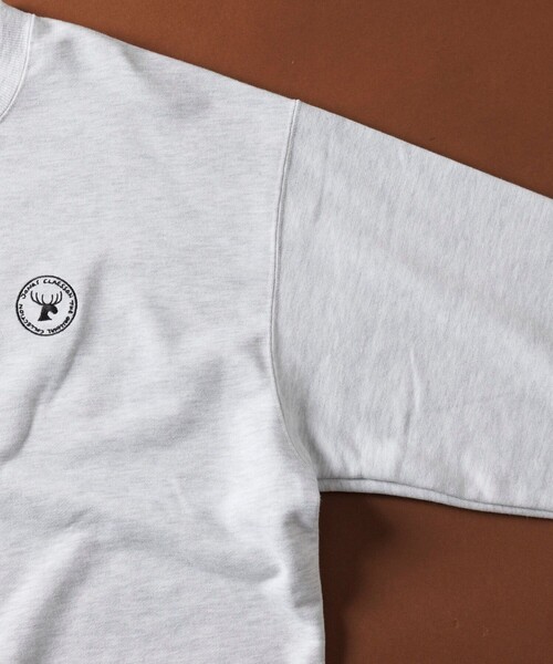 「Jonas Claesson」 スウェットカットソー MEDIUM ライトグレー メンズ_画像5