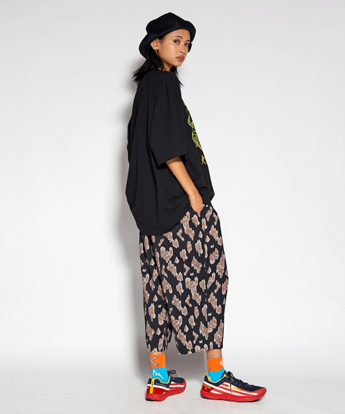 パンツ TYPESERVICE Mixed Pattern Ruffled Pants ALDIES（アールディーズ） ワイドパンツ パンツ Polover 777 Pants