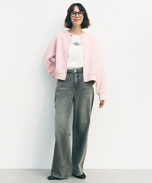 「UNFILO」 カーディガン MEDIUM ブラック レディース_画像8
