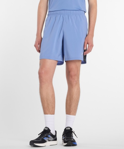 New Balance ショートパンツ ブルー New Balance（ニューバランス） パンツ スポーツグラフィックショーツ7