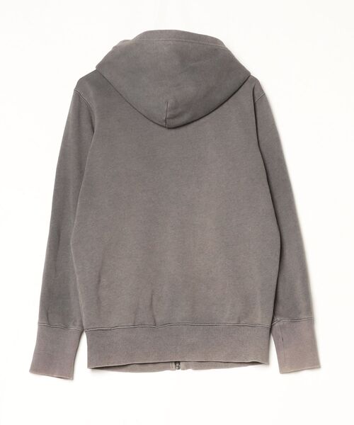 DIESEL（ディーゼル） ワンポイントジップアップパーカー S グレー