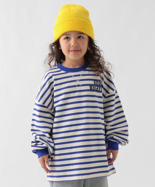 「GEORGE'S」 「KIDS」長袖カットソー 110cm ブルー キッズ_画像4