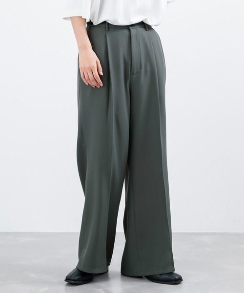 「JUNRED」 スラックス L チャコールグレー メンズ_画像6