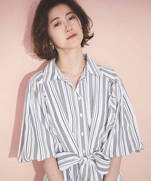 「RUIRUE BOUTIQUE」 長袖ワンピース S ホワイト レディース_画像7