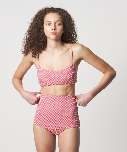 Lepidos for BEAUTY&YOUTH セパレート水着 Lepidos（レピドス） 水着 「Lepidos」バンピー ドット トップ