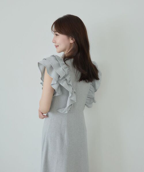 cle blatt ワンピース 夏 フリルジップワンピース : ZOZOTOWN Yahoo!店