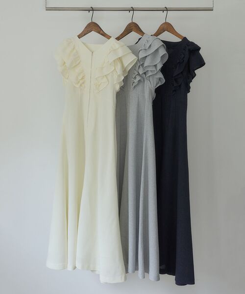 cle blatt ワンピース 夏 フリルジップワンピース : ZOZOTOWN Yahoo!店