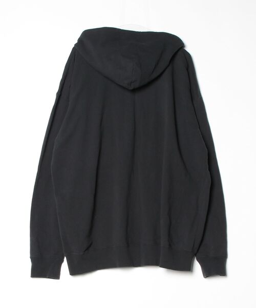 「ALDIES」 ジップアップパーカー SMALL ブラック メンズ_画像2