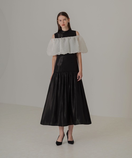 「Leja」 コンビワンピース SMALL ブラック レディース_画像2