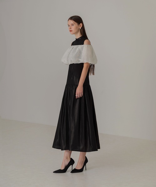 「Leja」 コンビワンピース SMALL ブラック レディース_画像7
