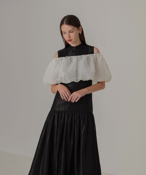 「Leja」 コンビワンピース SMALL ブラック レディース_画像9