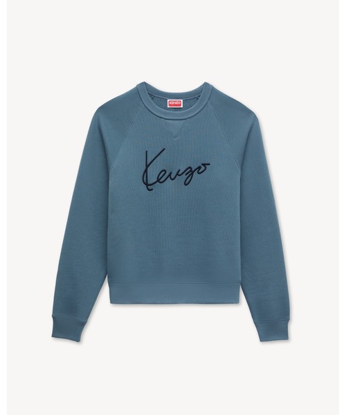 トレーナー スウェット 'KENZO Signature' エンブロイダリー スウェット イン コットン レディースの画像