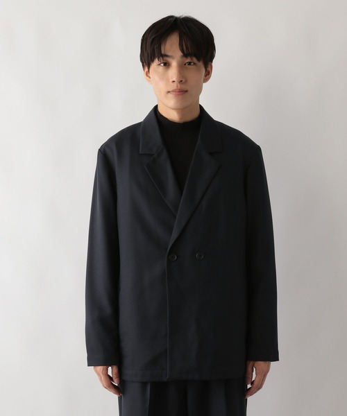「GLOBAL WORK」 スーツ SMALL ネイビー メンズ_画像2