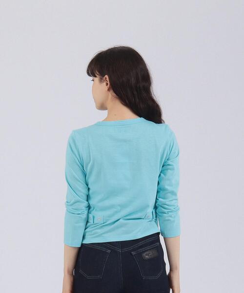 「agnes b.」 カーディガン 1 ブルー系その他 レディース_画像4