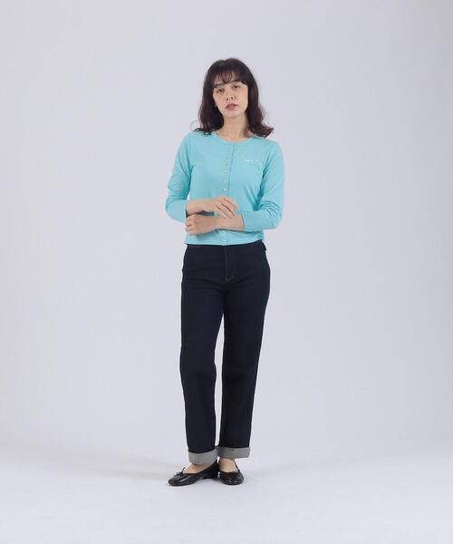「agnes b.」 カーディガン 1 ブルー系その他 レディース_画像5