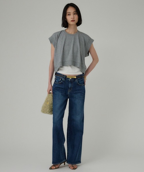 「RED CARD TOKYO」 デニムパンツ 24 ネイビー レディース_画像8