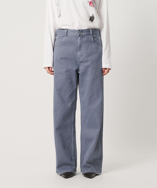 BEAUTY＆YOUTH UNITED ARROWS パンツ コットンツイル フェード フレア