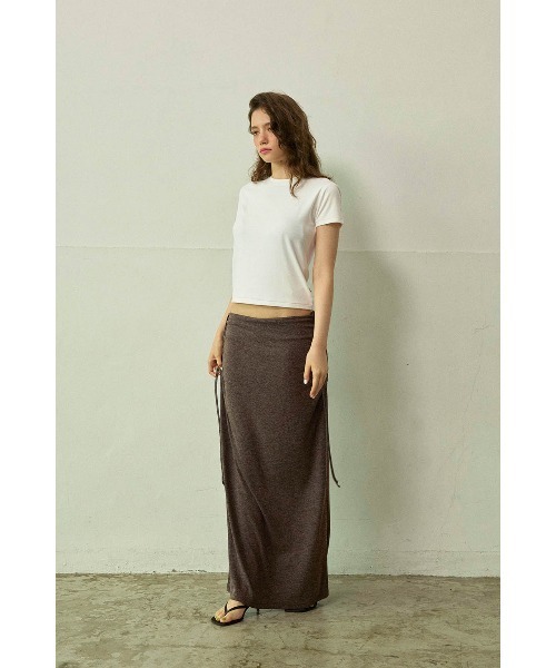 ALEXIA STAM（アリシアスタン） スカート Side Drawstring Skirt