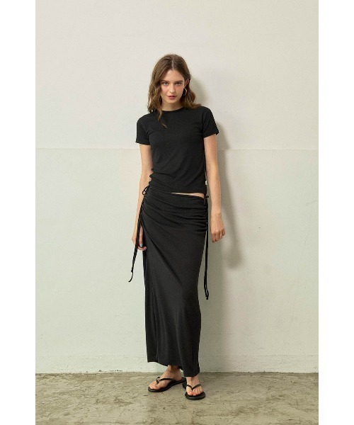 ALEXIA STAM（アリシアスタン） スカート Side Drawstring Skirt