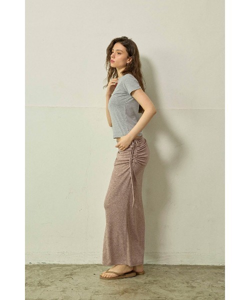 ALEXIA STAM（アリシアスタン） スカート Side Drawstring Skirt