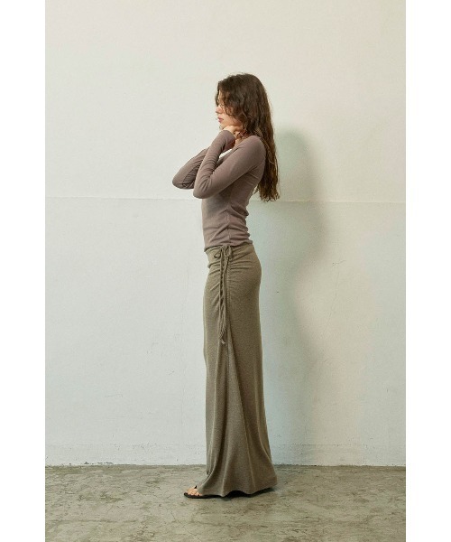 ALEXIA STAM（アリシアスタン） スカート Side Drawstring Skirt
