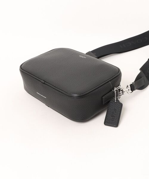 【未使用級】コーチ レディオ カメラバッグ レザー 斜め掛け ブラック COACH（コーチ） ショルダーバッグ ラジオ カメラ バッグ メンズ